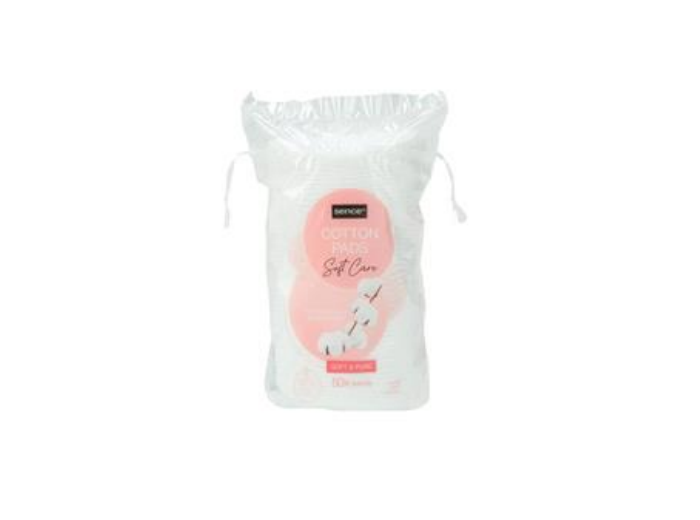 SENCE COTTON PADS SOFT & PURE BASIC OVAL 50PCS