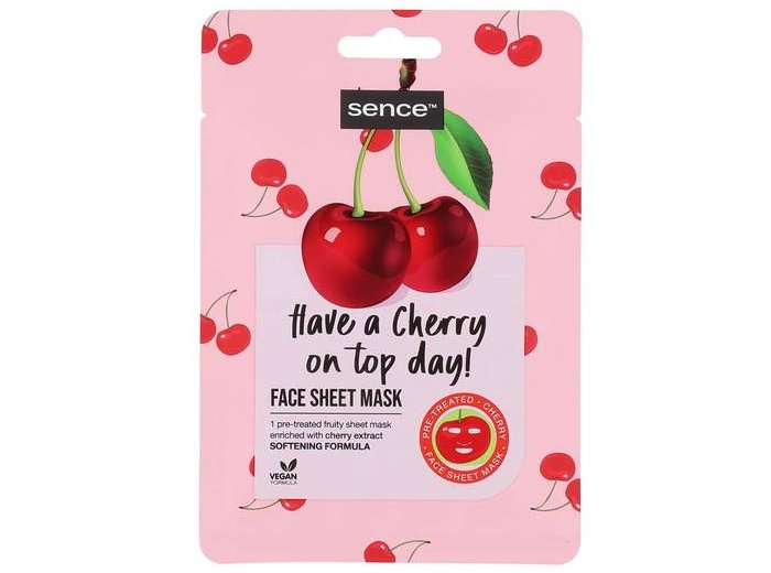 SENCE GEZICHT SHEET MASK 20ML HAVE A CHERRY ON TOP DAY