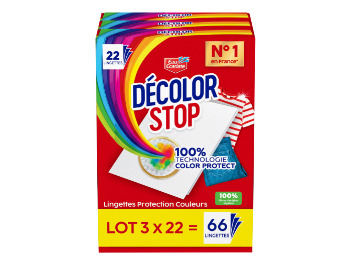 DECOLOR STOP LOT DE 3 X 22 DOEKJES