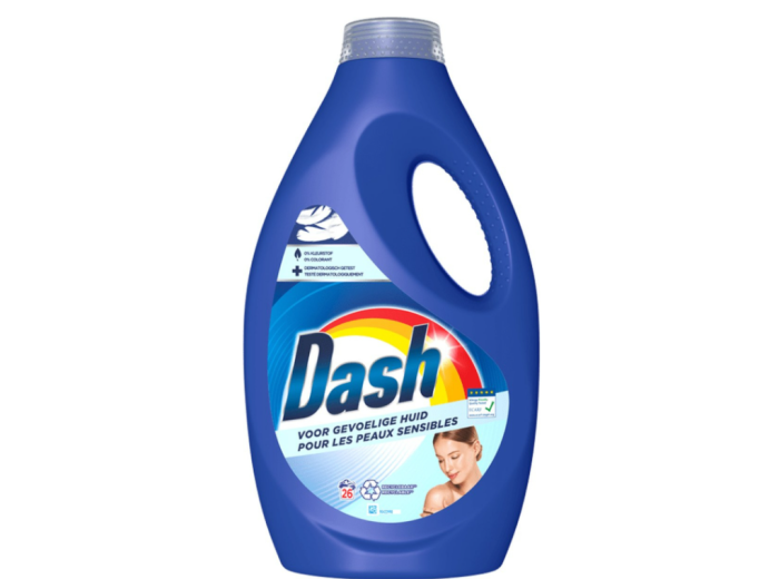 DASH VLOEIBAAR WASMIDDEL GEVOELIGE HUID 26SC 1170ML