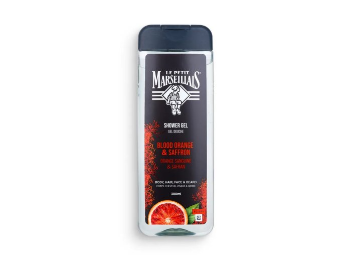 LE PETIT MARSEILLAIS DOUCHEGEL BLOOD ORANGE & SAFFRON 380ML