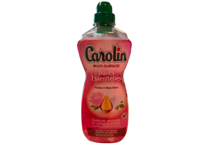 CAROLIN ALLESREINIGER HUILES ESSENTIELLES PIVOINE & MUSC BLANC 1L