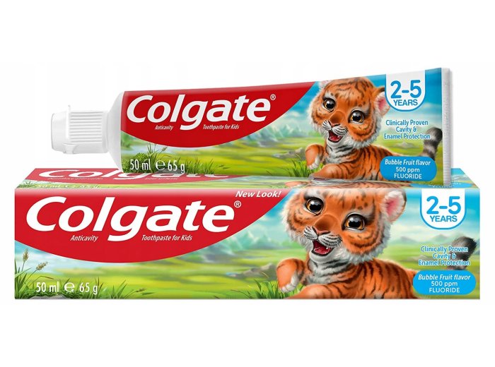 COLGATE TANDPASTA 50 ML VOOR KINDEREN 2-5 JAAR CARIES