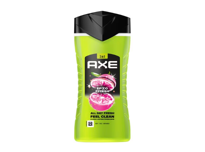 AXE SHAMPOO & DOUCHE 250ML 3IN1 EPIC FRESH