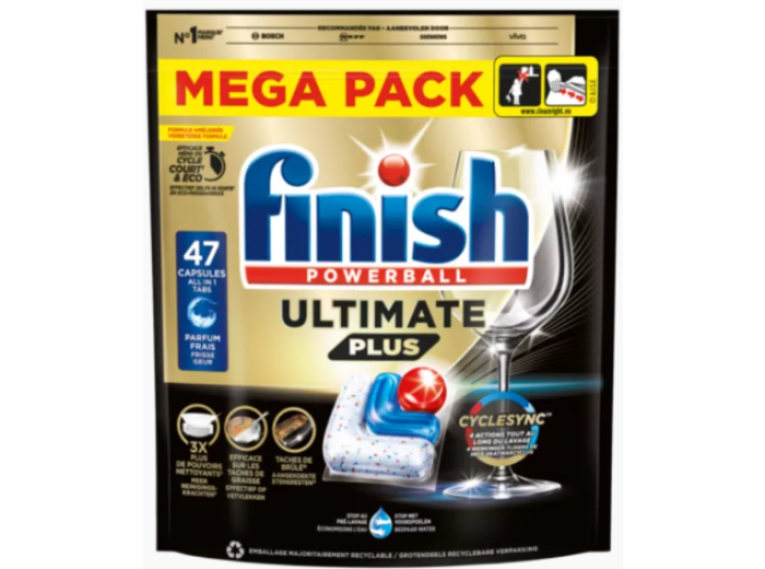 FINISH POWERBALL 47ST ULTIMATE PLUS FRESH