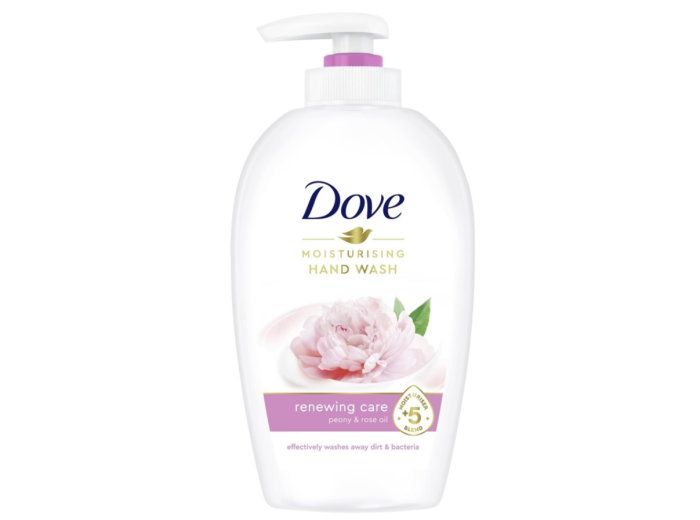 DOVE HANDZEEP 250ML RENEWING CARE PEONY & ROSE