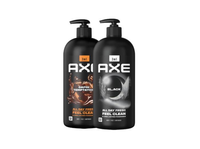 AXE MIX DOOS 9ST 900ML 2SOORTEN