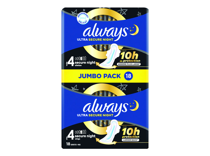 ALWAYS ULTRA MAANDVERBAND 18PCS MAAT 4 