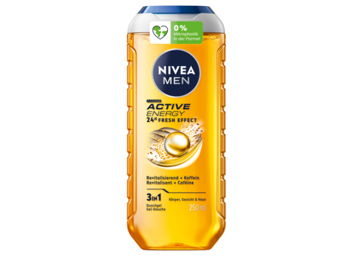 NIVEA MEN DOUCHE ACTIVE ENERGY 250ML (92839)