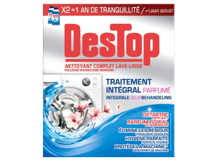 DESTOP WASHING MACHINE CLEANER 2X250ML
