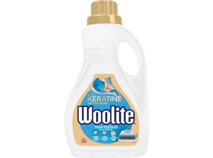 WOOLITE VLOEIBAAR WASMIDDEL 25SC. 1,5L KERATINE