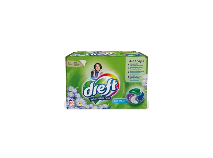 DREFT WASMIDDEL PODS 4IN1 BLUE DREAM 16SC/352GR