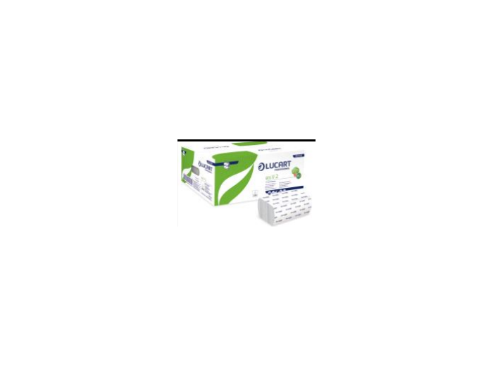 HANDDOEK STRONG LUCART ECO V2 VOUW 2L 20X190ST  21X21CM