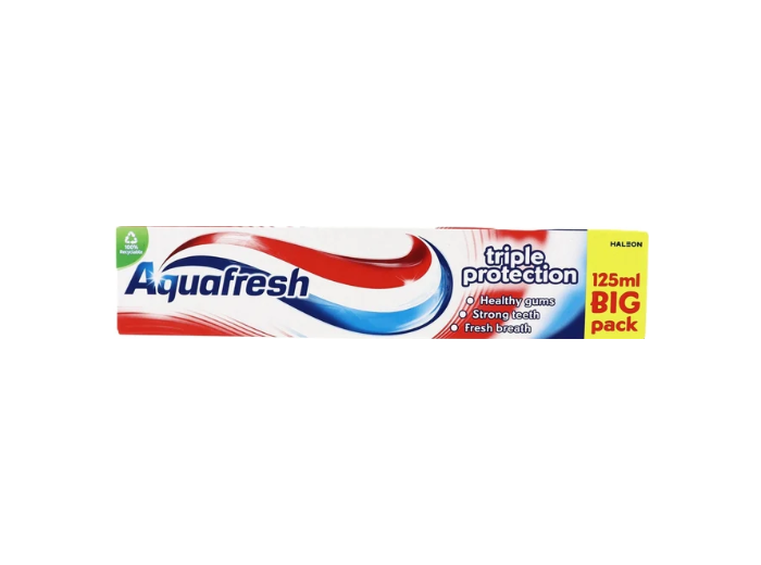 AQUAFRESH TANDPASTA TRIPLE PROTECTION 125ML