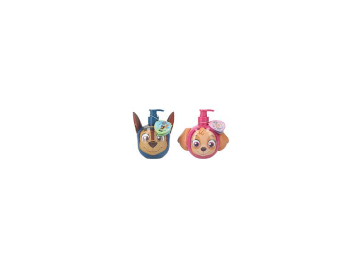 NICKELODEON PAW PATROL ASSORTMENT 2ASS BADSCHUIM 500ML SHAPED 2D