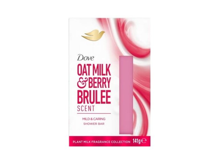 DOVE SOAP BAR 141GR OATMILK & BERRY BRULEE
