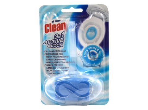 AT HOME WC HANGER 40G CLEAN 3 X ACTIVE AQUA POWER