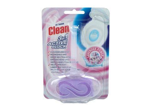 AT HOME WC HANGER 40G CLEAN 3 X ACTIVE LAVENDEL POWER