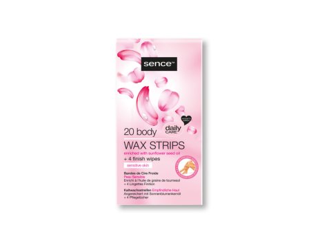 SENCE 20 BODY WAX STRIPS