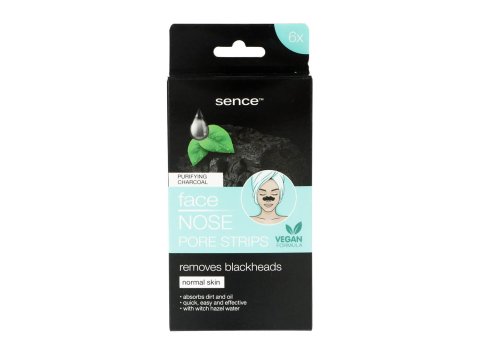 SENCE GEZICHT- EN NEUSSTRIPS 6ST VEGAN FORMULE