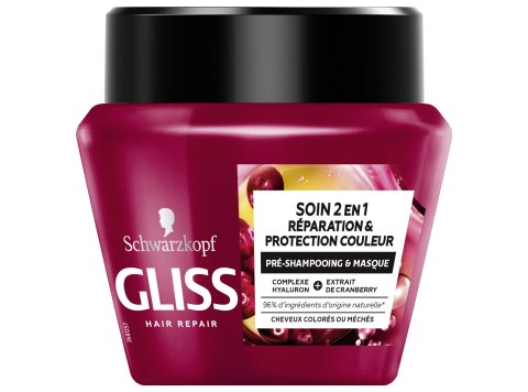 GLISS HAARMASKER & PRE-SHAMPOO 300ML GEKLEURD HAAR & MECHES