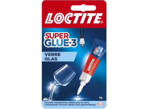 LOCTITE SUPER GLUE-3 GLAS 3GR
