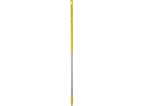 VIKAN ERGONOMISCHE STEEL GEEL ROESTVRIJ STAAL DIAM. 42 X 1500 MM