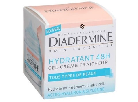 DIADERMINE HYDRATERENDE CREME 48H 50 ML ALLE HUIDTYPES