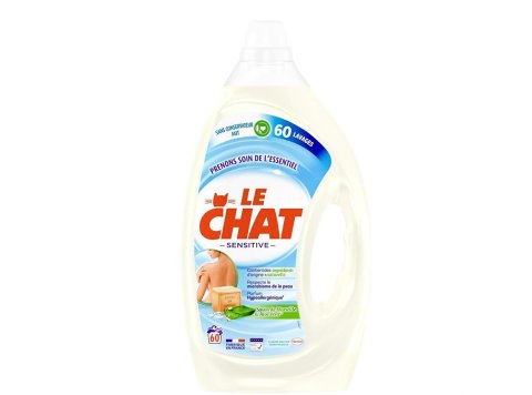 LE CHAT VLOEIBAAR WASMIDDEL SENSITIVE 3L 60SC MARSEILLE & ALOE VERA