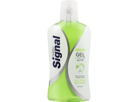 SIGNAL MONDWATER 500ML GEL LIQUIDE ACTIFHALEINE PRO-PURE
