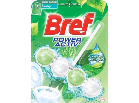 BREF WC BLOK POWER ACTIV 50GR MENTHE EUCALYPTUS