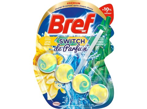 BREF WC-HANGER 50GR SWITCH DE PARFUM LOTUS & BAMBOU