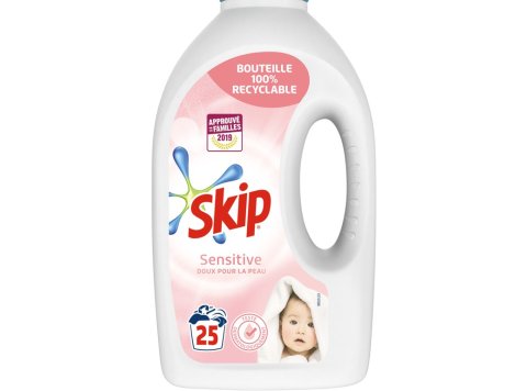 SKIP VLOEIBAAR WASMIDDEL 1,25L 25SC SENSITIVE DOUX POUR LA PEAU