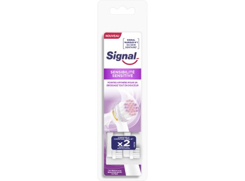 SIGNAL TANDENBORSTEL ELECTRISCH KOP 2ST SENSIBILITE SENSITIVE