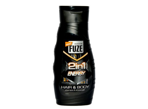 BODY-X FUZE MEN HAIR & BODY 2 IN 1 ENERGY 300ML