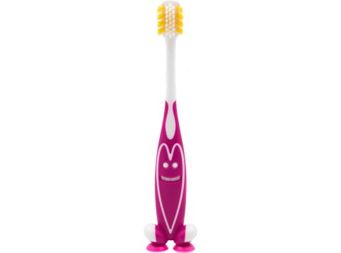 BETTER TOOTHBRUSH TANDENBORSTEL SOFT KIDS 1-6 JAAR SMILEY ROZE
