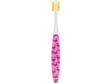 BETTER TOOTHBRUSH TANDENBORSTEL SOFT KIDS 4-10 JAAR FLAMINGO
