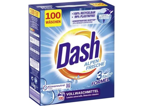 DASH WASPOEDER 100SC 6KG ALPEN FRISCHE