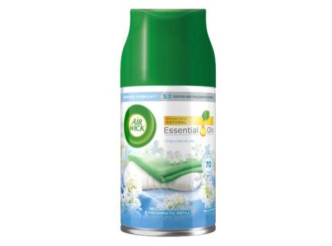 AIRWICK DESODORISANT 250ML REFILL CRISP LINEN & LILAC
