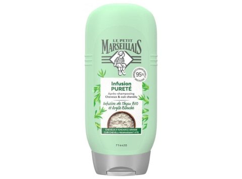 LE PETIT MARSEILLAIS CONDITIONER 200ML INFUSION THYM & ARGILE BIO