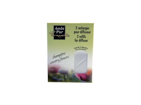 AMBI PUR PERMANENTE 2 REFILLS FOR DIFFUSER COUNTRY FLOWERS