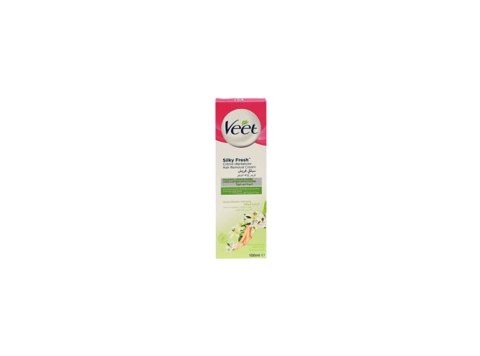 VEET ONTHARINGSCREME 100 ML SILKY FRESH DROGE HUID