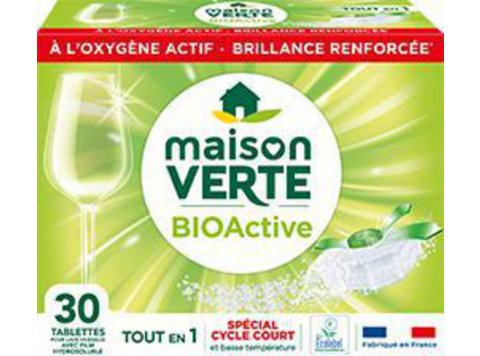 MAISON VERTE VAATWASTABLETTEN 30ST BIO ACTIVE TOUT EN 1