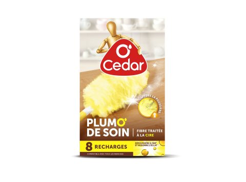 O'CEDAR STOFFER PLUMEAU DE SOIN 8 RECHARGES