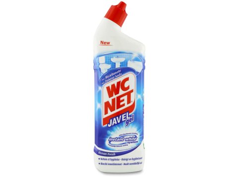 WC NET JAVEL GEL 750ML WHITE OCEAN
