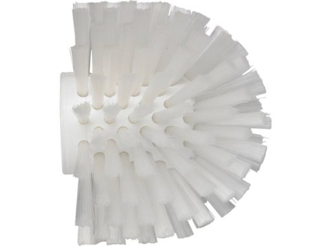 VIKAN WORMHUISBORSTEL WIT ZACHT 120MM D 135 MM - MEDIUM POLYESTER