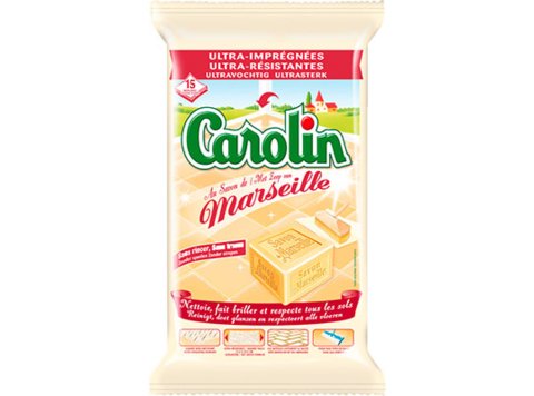 CAROLIN VOCHTIGE VLOERDOEKJES 15 ST MARSEILLE