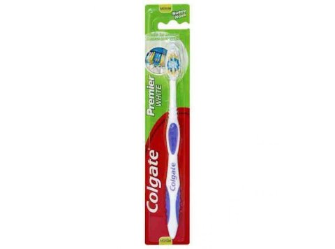 COLGATE TANDENBORSTEL PREMIER WHITE MEDIUM ASSORTIE