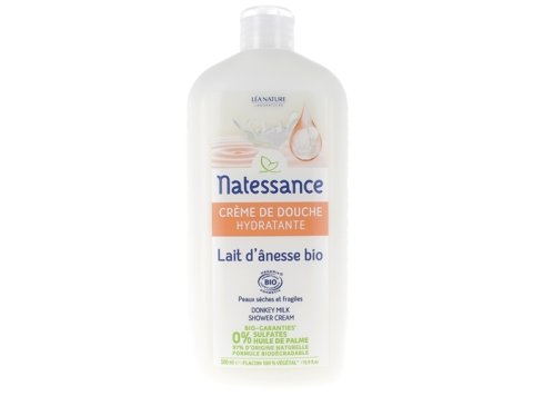 NATESSANCE DOUCHE 500ML LAIT D'ÂNESSE BIO