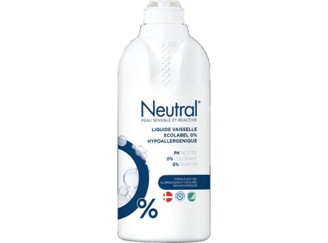 NEUTRAL VLOEIBAAR AFWASMIDDEL 500ML 0% ECOLABEL HYPOALLERGEEN